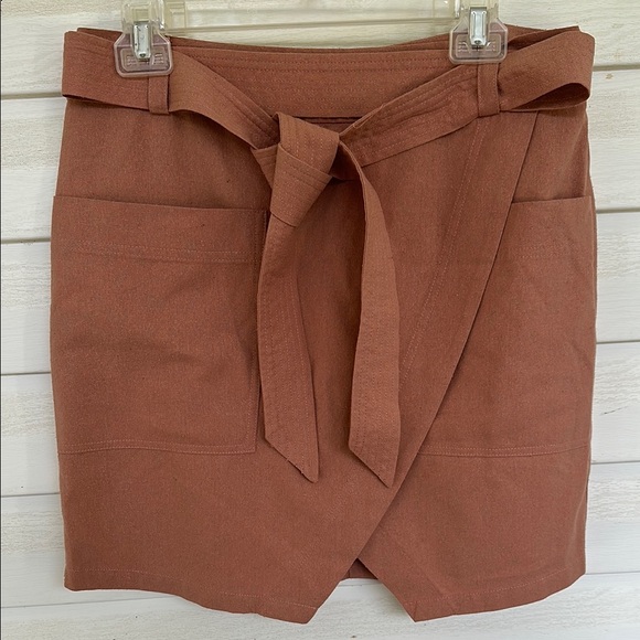 Madewell Clay Textured Skirt - Picture 3 of 4